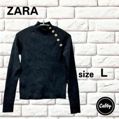 ZARA ザラ リブニット トップス