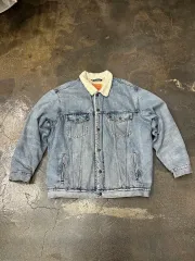 リーバイス シェルパ トラッカー デニム ジャケット XXL