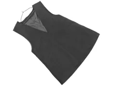 SENSE OF PLACE センスオブプレイス アーバンリサーチ Vネック ベスト sizeONE/黒 ◇■ レディース