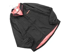 adidas アディダス ボーダー フード ジャケット sizeM/黒 ◇■ レディース