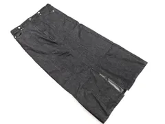 LOWRYS FARM ローリーズファーム ロング デニムスカート sizeF/黒 ■■ レディース