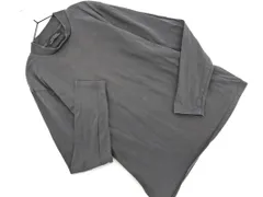 nano universe ナノユニバース モックネック カットソー size3/グレー ◇■ レディース