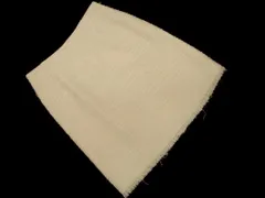 ANAYI アナイ フリンジ Aライン 台形 スカート size36/アイボリーxラメ ■◇ レディース