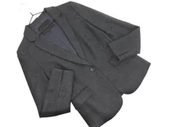 UNTITLED アンタイトル ウール100% ジャケット size1/チャコール ◇■ レディース