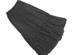 simplicite シンプリシテェ ドット ロング スカート 黒 ■◇ レディース