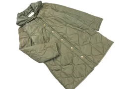 SM2 サマンサモスモス フーディ キルティング コート sizeL/カーキ ◇■ レディース