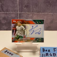 2025 EPOCH Jリーグ 有働夢叶 43/55 直筆サインカード 大分トリニータ