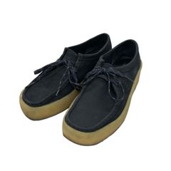 Clarks クラークス WALLABEE CUP ワラビーカップ UK7 US9.5 レディース サイズ26cm ブラック ヌバック