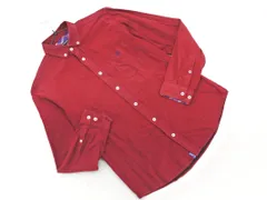 BLACK LABEL CRESTBRIDGE ブラックレーベル クレストブリッジ ボタンダウン シャツ size2/赤 ◇■ メンズ