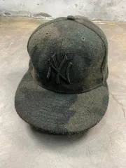 NEW ERA ニューエラ ニューヨーク・ヤンキース カモフラ ウール キャップ