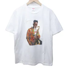 シュプリーム SUPREME 20FW Pharoah Sanders Tee ファラオサンダース Tシャツ フォトプリント 転写 クルーネック 半袖 M 白 ホワイト ■MNK3 1202