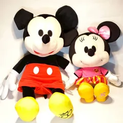 【美品】Disney100 ミッキー & TDR35周年 ミニー ぬいぐるみセット　ディズニー周年記念