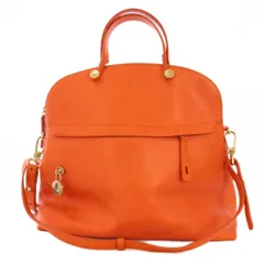 フルラ FURLA ハンドバッグ ショルダーバッグ 2WAY レザー オレンジ /BM