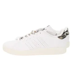 アディダス adidas アドバンコート ベース 2.0 スニーカー スポーツシューズ ローカット レースアップ ロゴ スリーストライプス カモフラ 迷彩柄 27cm 白 ホワイト JS2877 /MN3 ■GY18