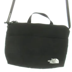 ザノースフェイス THE NORTH FACE ジオフェイスポーチ ショルダー付き キルティング ロゴ 黒 ブラック NM32356 /AO14 ■GY12