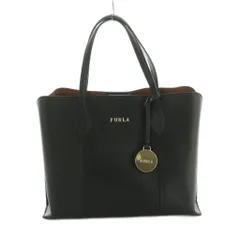 フルラ FURLA ヴィットリア トートバッグ ハンドバッグ レザー 黒 ブラック /MI ■OS