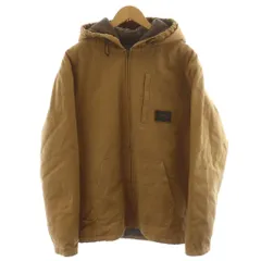 ビラボン BILLABONG ワークジャケット ロゴ フード 中綿 コットン アウター L 茶 ブラウン BC012761 /AN6