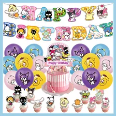 超豪華 33 サンリオ 風船 バルーン パーティー 誕生日 飾り付け パーティー誕生日 結婚式 パーティー 記念日 誕生日 二次会 子供会