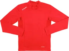 ソンディコ Sondico サッカー ジュニア JRハイネックシャツ長袖  21427392JF 08 レッド