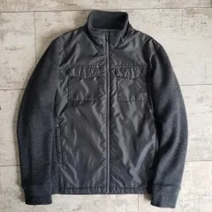 カルバンクライン ゴルフ ☆ コンビデザイン ナイロン ブルゾン L チャコールグレー 切り替えデザイン Calvin Klein golf