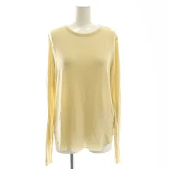 B&Y ユナイテッドアローズ BEAUTY&YOUTH ビューティー&ユース セルロースウールブレンド クルーネック カットソー 長袖 F ベージュ /AT ■OS ■SH