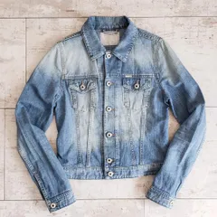 ディーゼル DIESEL ☆ デニムジャケット XS Gジャン 淡色デニム DIESEL INDUSTRY