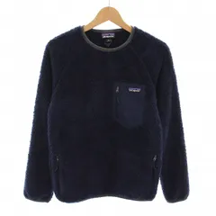 パタゴニア Patagonia M's Los Gatos Fleece Crew メンズ ロス ガトス クルー フリース プルオーバー トレーナー 長袖 ボア XS ネイビー 25895 /YM