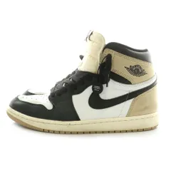 ナイキ NIKE WMNS AIR JORDAN 1 RETRO HIGH OG  エアジョーダン1 スニーカー ハイカット 27.0cm 白 ホワイト 黒 ブラック FD2596-021 /MP ■GY01