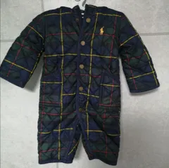 ラルフローレン　フード付　アウターロンパース サイズ　6M/70サイズ相当