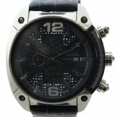 ディーゼル DIESEL 腕時計 ウォッチ クォーツ カレンダー付き 黒文字盤 クロノグラフ 黒 ブラック DZ-4372 ■GY18 /MQ