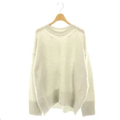 ギャルリーヴィー GALERIE VIE トゥモローランド 23AW ファインウール クルーネックプルオーバー ニット セーター 長袖 M グレー /HK ■OS