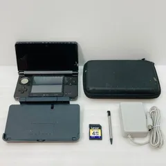 【すぐ遊べる】【動作確認済み】3DSハード ニンテンドー 3DS 本体 CTR-001 クリアブラック 黒 BR2