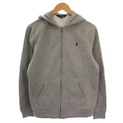 POLO RALPH LAUREN パーカー ジャケット ジップアップ XL(18-20) グレー