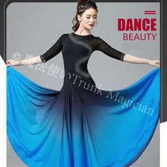 新品未使用】ストーン付ワンピース☆スタンダードの練習にもダンス