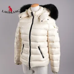 ①美品 モンクレール ダウンジャケット BADY ホワイト系 レディース MONCLER BADY ホワイト ダウンジャケット