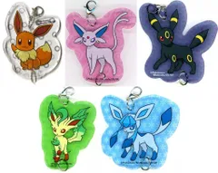 【中古】キーホルダー 全5種セット オリジナルアクリルキーホルダー 「ポケットモンスター×ファミリーマート イーブイたちがファミマに大集合! 第2弾」 対象商品購入特典