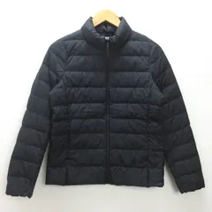 U■ユニクロ/UNIQLO ウルトラライトダウンジャケット【M】黒/LADIES/K9【中古】■