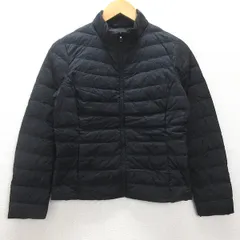 U■ユニクロ/UNIQLO ウルトラライトダウンジャケット【M】黒/LADIES/F3【中古】■