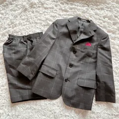 McGREGOR マクレガー　フォーマル　スーツ　キッズ　120 チェック　七五三　冠婚葬祭　卒園式