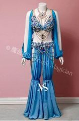 新品未使用】ベリーダンス サイーディ オリエンタル衣装 セットアップ