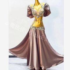 お得 美品一点物 ベリーダンス衣装 スカートセットコスチューム