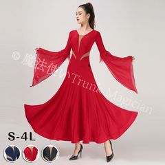 ストーン輝く✨スタンダードワンピース 練習着に最適 ストーン付き練習用ワンピース✦スタンダードの練習におすすめ