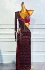 【新品未使用】ベリーダンス サイーディ オリエンタル衣装 セットアップ 3色オーダーメイド CWF1205P088