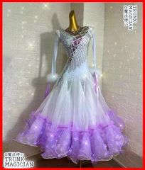 新品未使用】20エレガントなストーン付きスタンダードドレス?発表会や