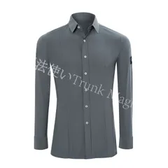 ◆期間限定値◆ 新品未使用　TID製ダンス用シャツ(メンズ) M004白Sサイズ ワイシャツ Yシャツ メンズ 長袖 SMC Shiwanon 形態安定加工 ホワイト