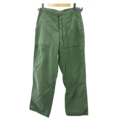 ヴィンテージ VINTAGE 60s ユーティリティパンツ ベイカー サイドアジャスター 尿素ボタン 米軍実物 カーキ 31 約M