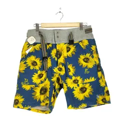ゴースローキャラバン go slow caravan ひまわり柄 クライミング ハーフ ショート パンツ メンズ 5