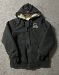 Dickies シープスキン ジップアップパーカー S