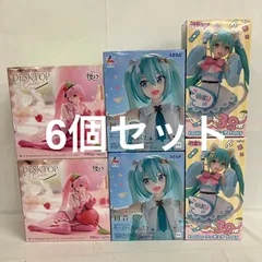 未開封 初音ミク Luminasta Fashion 他 フィギュア 6個セット SFQ232 c107