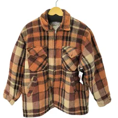 ユーズドフルギ USED古着 dog fight チェック クルーザージャケット メンズ JPN:3